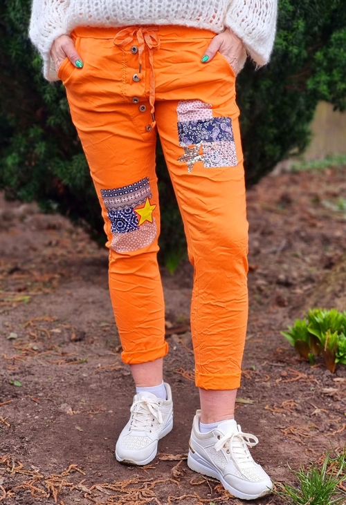 Cat og Co sweetpants orange, flere farver