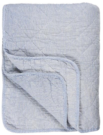  Ib Lauersen quilt med blå mælkedrenge striber
